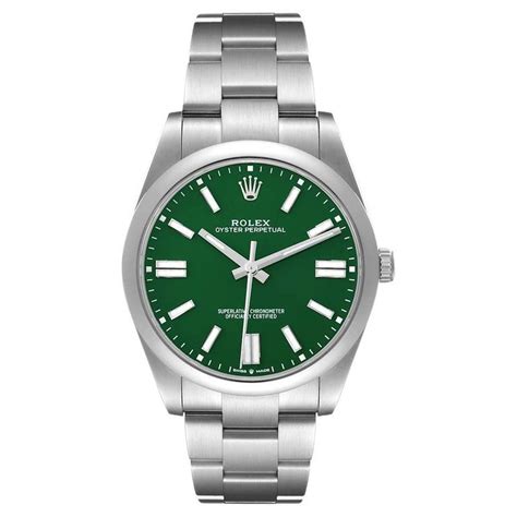 rolex grünes zifferblatt damen|Rolex Oyster Perpetual 41 Uhr: Edelstahl Oystersteel – m124300 .